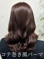 アミー 銀座(Ammy)&nbsp;#コテ巻き風パーマ #パーマロング#韓国風パーマ#デジタル