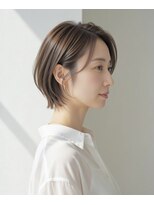 ゲイン(Gain) ショートカットx白髪ぼかしx髪質改善x縮毛矯正xダブルカラー