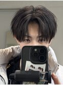 狭めストレートコンマバング