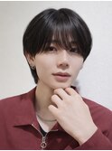ナチュラルシースルーラウンドマッシュ