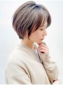 ミルクティーブロンドダークブルーワンホンレイヤー白髪染めも◯