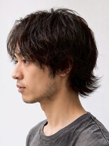 ファルベ(Farbe) 波巻きツイストスパイラル/リバースセンターパート/ニュアンス