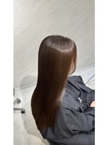 ミヨン 京橋店(miyon) 【miyon】韓国レイヤーカット×暗髪カラー×髪質改善