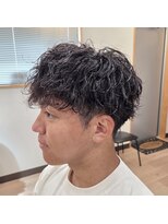 タスクヘアー(task hair)&nbsp;ツイストシャドウパーマ×ツーブロックショート