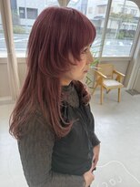 ラシク(racic)&nbsp;【racic】ハッシュカット×ピンクベージュ　10代20代30代