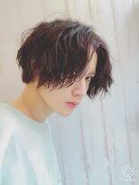 シン(syn) axy渋谷 齋藤 cut3600グランジスマートマッシュイメチェンaw