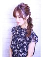 アンプヘアー 六地蔵店(unpeu hair) 編み下ろしのヘアアレンジもかわいいですね(^^♪