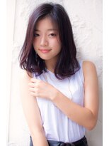 ロンドアベニール 北千住(Lond avenir)&nbsp;【lond avenir本田奈穂美】大人可愛い♪鎖骨セミディ