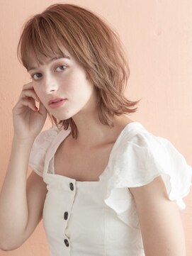 ミンクス 銀座店(MINX) ゆるふわレイヤーボブ#モード#ジグザグバング#ミニマムボブ