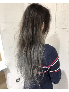 エイト 福岡天神店(EIGHT fukuoka) 【EIGHT福岡】nabe_コントラストバレイヤージュ上級シルバー☆