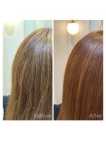 アンド ラ ブランシュ(&.La Blanche)&nbsp;髪質改善大宮&.La Blanche/ブリーチのハイライトも艶髪に