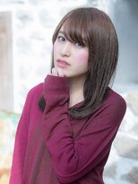 オーブ ヘアー アムール 学芸大学店(AUBE HAIR amour)&nbsp;スウィートな雰囲気のストレートスタイル☆