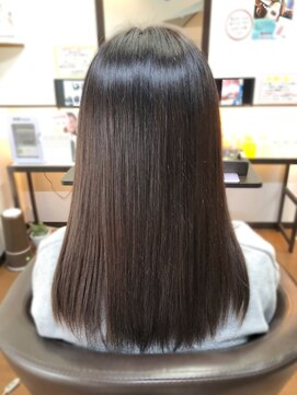 ヘアーメイク クーラ 行橋店(Hair make CURA) 艶髪30代40代ストレート髪質改善