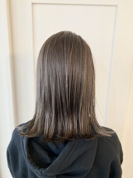 ナインヘアー(NINE HAIR) 【NINE HAIR】外ハネ＿スターダストカラー