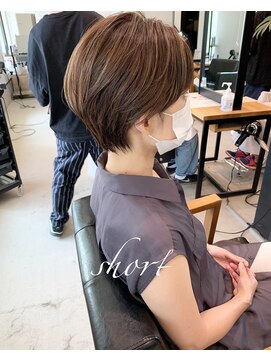シェルハ(SHELHA) 【渡邉竜太】ハイライトマッシュショート