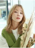 【tetote門厄神店】20代30代ハイトーンミディ シースルーバング