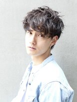 メンズヘアトーキョー(MEN'S HAIR TOKYO)&nbsp;無造作パーマ/コンマ/ダークブラウン