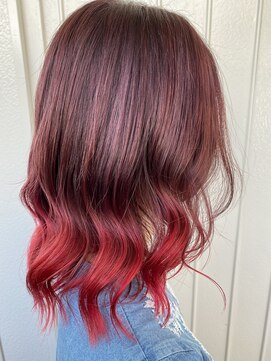 リアン 上尾店(Rien) ビタミンカラー/くびれヘア/マッシュ/メルティカラー/着物