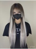 シャドールーツカラーからのエクステ１４０g