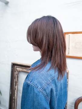 美容室 コーストアール 稲毛店(coast-R) ウルフレイヤースタイル【稲毛駅】