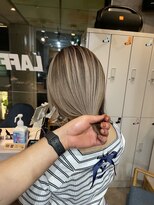 ラフ(LAFF)&nbsp;#黒髪#ボブルフ#ネビージュ#小顔#ワンレン