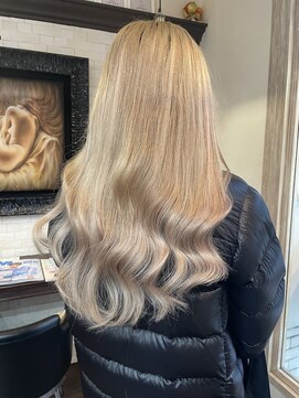 ボアップ 松山店(boappu) #プルエクステ#ハイトーン#ロングヘア