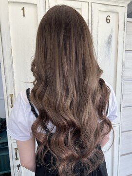 クラン ヘアーアンドスタジオ(CLAN hair & studio) ミルクティーカラー