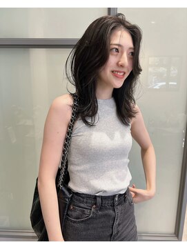 レイ(Ley) モカグレージュ×カジュアルレイヤー　@doremichan03