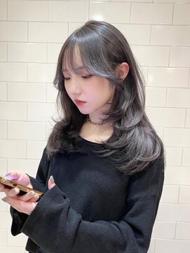 フォーカス 柏店(FOCUS) 韓国レイヤー×dark greige 【韓国ヘア】【韓国風レイヤー】