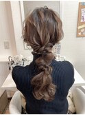 編み下ろし　あみ下ろしヘア