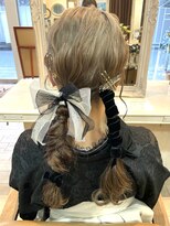 シエル バイ ケンジ 登戸 生田(CIEL by KENJE)&nbsp;卒業式アレンジ　袴アレンジ