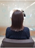 アッシュ系×外ハネ