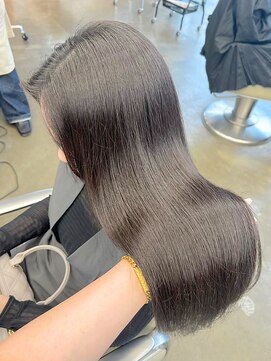 ディフィーノ 青山(DIFINO) 【DIFINO 青山】透明感 暗髪カラー/グレージュ