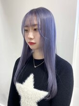 『stylist　SARA』似合わせハイトーンデザインカラー【instagram】＠hayashi__sara