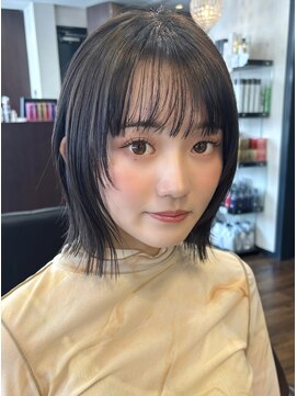 リコバイアフロート(riko by afloat) ボブ/ショート/前髪カット/ヘッドスパ[stylist竹田]