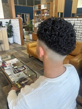 ノート ヘアーサロン(NOTE HAIR SALON) フェード×極道パーマ