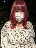 ツイギー 宮西店(TWiGGY)&nbsp;ボルドーレッド×ミディアムレイヤー