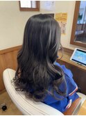 お子様ふんわりロングスタイル