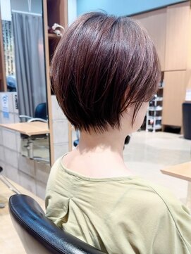 アイドットプラスサッポロ 札幌(i.+SAPPORO) メルティカラーナチュラルボブ前髪あり似合わせカットショート