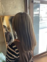 ベルバイヘアスイッチ(by hairswitch)&nbsp;アンブレラカラー/白髪ぼかし/オリーブカラー