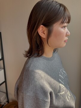 ツイギー 宮西店(TWiGGY) 外ハネボブ［ミディアムヘア/可愛い/ラフ/松山/美容室］