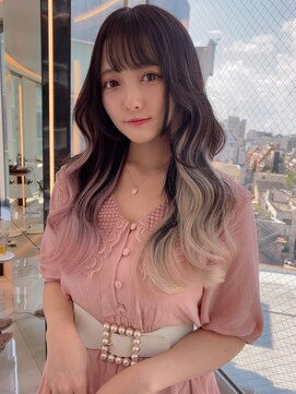 ラピステン 福岡天神 大名店(Lapis) 担当_原島/エクステ/レイヤー/ブリーチ/髪質改善/ブリーチなし