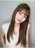 透明感カラー/髪質改善/縮毛矯正/韓国風レイヤーカット