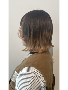 スタイル 皆実店(STYLE) デザインカラーボブ