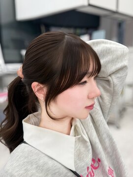 アマトウキョウスマートサロン(AMA TOKYO×Smart Salon) 【sayakaスタイル】顔まわり/レイヤーカット/小顔韓国くびれヘア