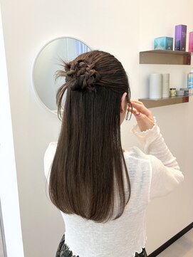 ソト 銀座(soto.) ミディアムヘア/暗めカラー/デザインカラー/ヘアアレンジ