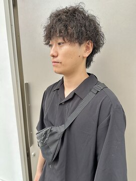 ヘアー アイス カンナ(HAIR ICI Canna) ツイストスパイラルパーマメンズマッシュツイスパツイスト