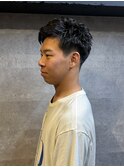 ビジネス場面にもピッタリ　清潔感MAXパーマスタイル