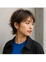 スープレックス ヘアーデザイン(SOUPREX HAIR DESIGN)&nbsp;ストリートショートウルフ　20代 30代 40代 50代 60代　髪質改善