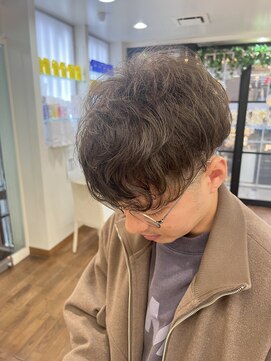 ディーボーイ 下通本店(D-BOY) メンズ/マッシュスタイル/オリーブ